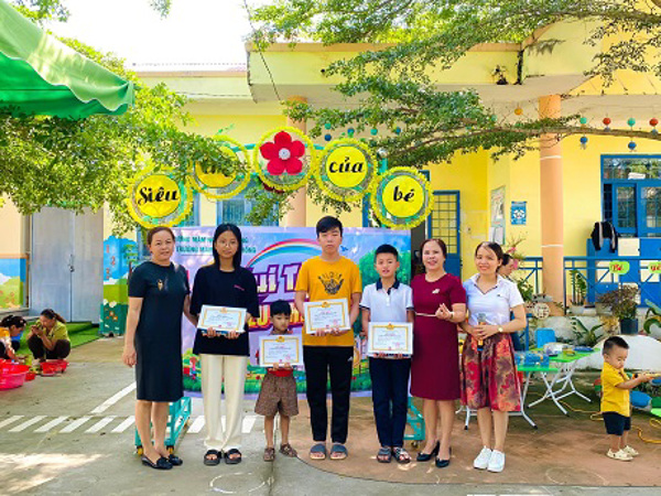 Các Công đoàn cơ sở trực thuộc Liên đoàn Lao động huyện Krông Bông tổ chức các hoạt động nhân Tháng hành động Vì trẻ em