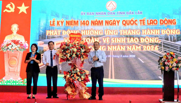 ĐỔI MỚI SÁNG TẠO, CHĂM LO TOÀN DIỆN CHO NGƯỜI LAO ĐỘNG TRONG THÁNG CÔNG NHÂN 2026