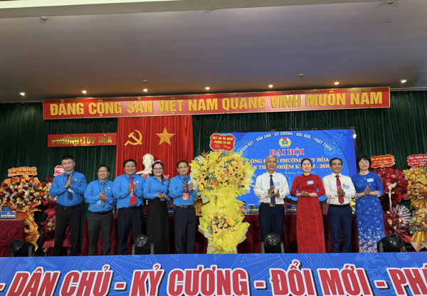 Đại hội Công đoàn phường Tuy Hòa nhiệm kỳ 2025 - 2030 thành công tốt đẹp