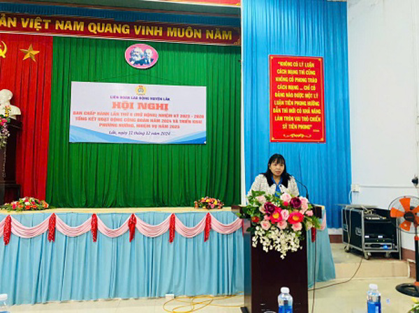 Liên đoàn Lao động huyện Lắk Tổ chức Hội nghị Ban Chấp hành lần thứ 6 (mở rộng)