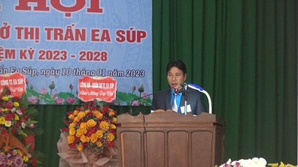 Đại hội điểm CĐCS Thị trấn Ea Súp lần thứ VI, nhiệm kỳ 2023 – 2028
