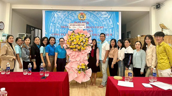 Liên đoàn Lao động thành phố Buôn Ma Thuột tổ chức Đại hội thành lập Công đoàn cơ sở Chi nhánh Sky Công ty TNHH Đào tạo và thực nghiệm VMC