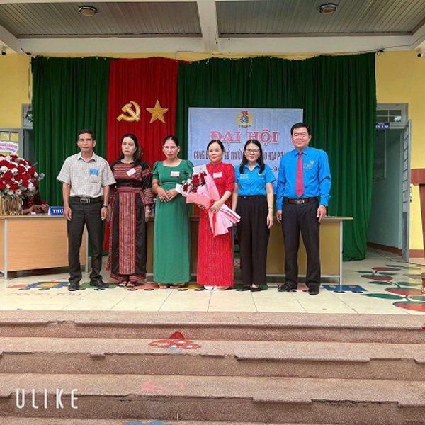 Trường mẫu giáo Hoa Pơ Lang, huyện Krông Bông  Tổ chức thành công Đại hội lần thứ I, nhiệm kỳ 2024-2028