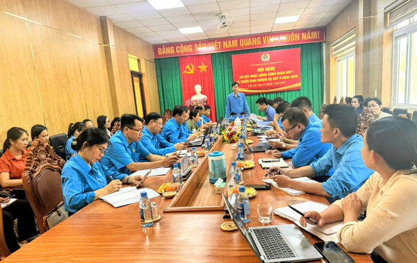 Chiều ngày 7/4, Liên đoàn Lao động tỉnh tổ chức Hội nghị sơ kết hoạt động Công đoàn quý I và triển khai nhiệm vụ quý II năm 2026