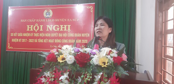 LĐLĐ HUYỆN EA SÚP ĐẨY MẠNH HOẠT ĐỘNG XÃ HỘI TỪ THIỆN TRONG CNVCLĐ