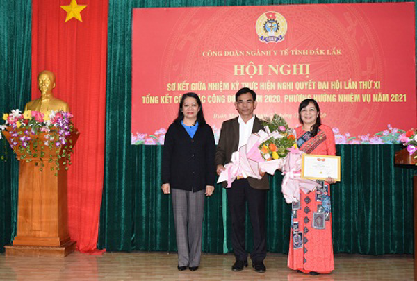 CÔNG ĐOÀN NGÀNH Y TẾ TỈNH ĐẨY MẠNH CÔNG TÁC CHĂM LO VÀ PHÁT TRIỂN ĐOÀN VIÊN, THÀNH LẬP CĐCS